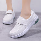 Damen Komfortable Sneakers mit elastischem Klettverschluss und atmungsaktiver Sohle