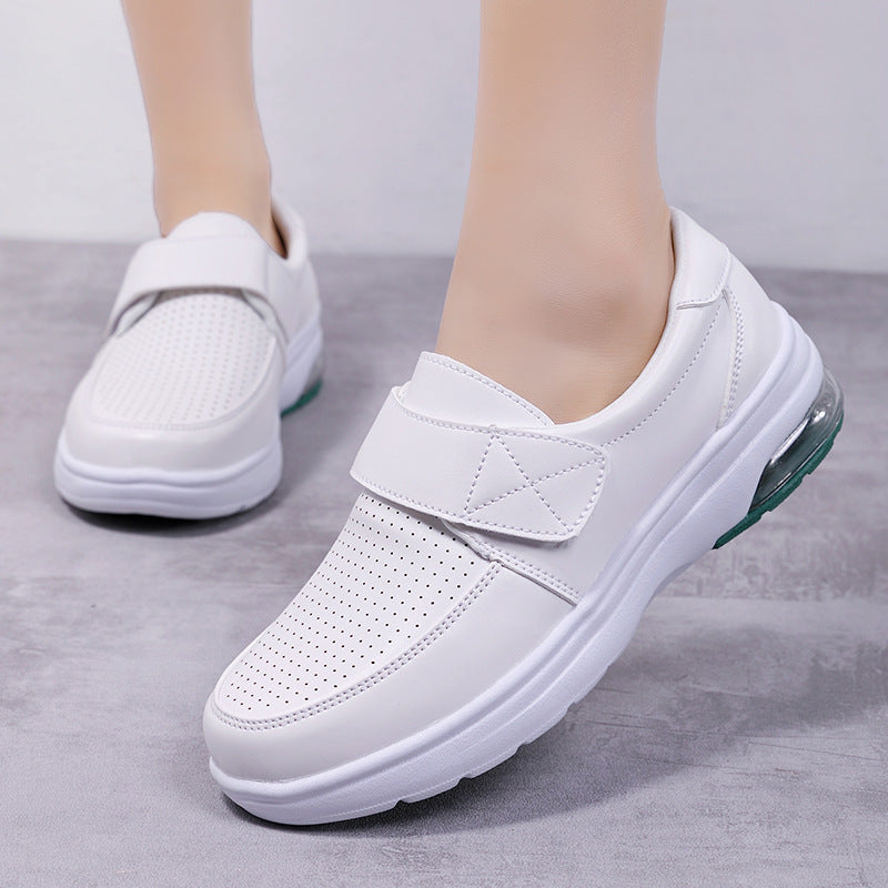 Damen Komfortable Freizeitschuhe mit flexiblem Klettverschluss