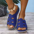 Damen Komfortable Clogs mit atmungsaktivem Design und modischen Ausschnitten R&B