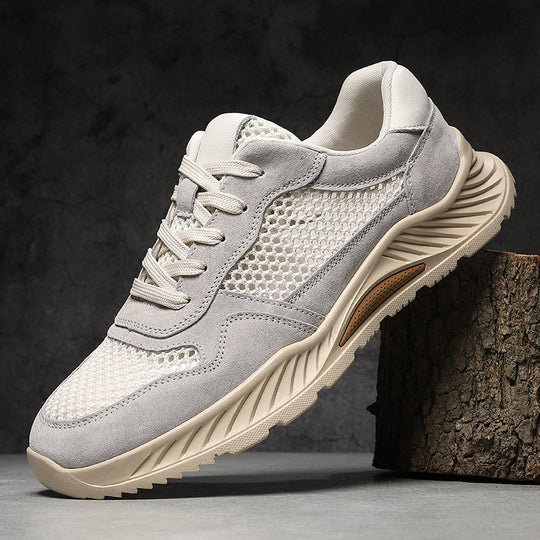 Herren Atmungsaktive Sport-Sneaker mit flexibler Gummisohle und robustem Obermaterial R&B