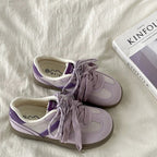 Damen Sneakers mit atmungsaktivem Obermaterial und modischem Schnürdesign R&B