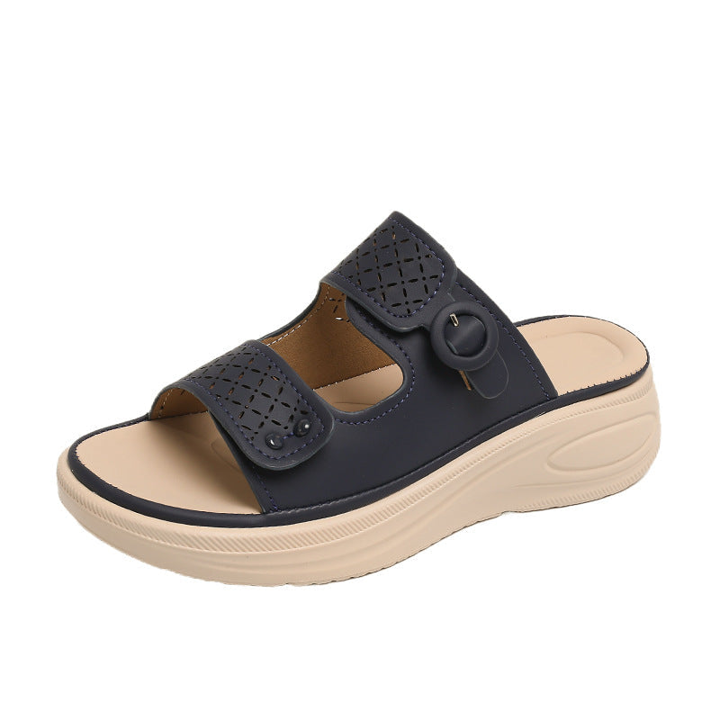 Damen Atmungsaktive Clogs mit modischem Lochdesign und komfortablem Fußbett