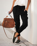 R&B | Sweatpants Relaxed Passform Baumwollmischung Elastischer Bund Taschen