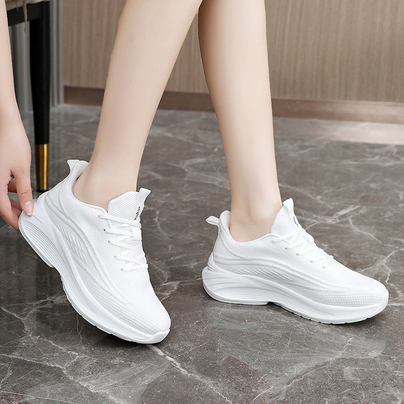 Damen Sportliche Sneaker mit atmungsaktivem Obermaterial und dämpfender Sohle R&B