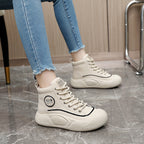 Damen modische High-Top Sneakers mit strapazierfähiger Sohle und sportlichem Design R&B