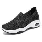 Damen Komfortable Slip-On Sneakers mit ergonomischer Dämpfung
