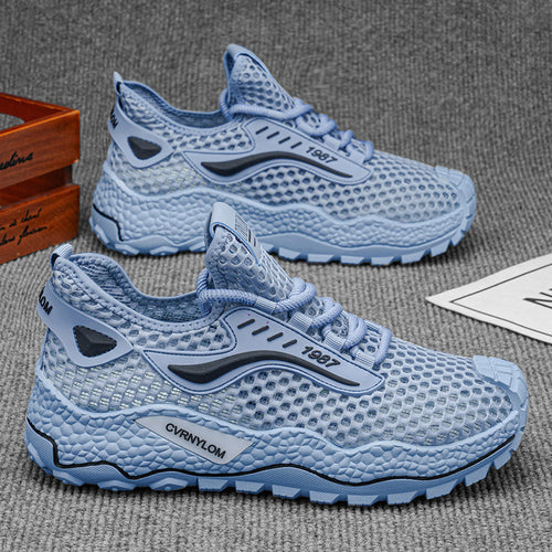 Damen Sportliche Mesh-Laufschuhe mit rutschfester Sohle R&B