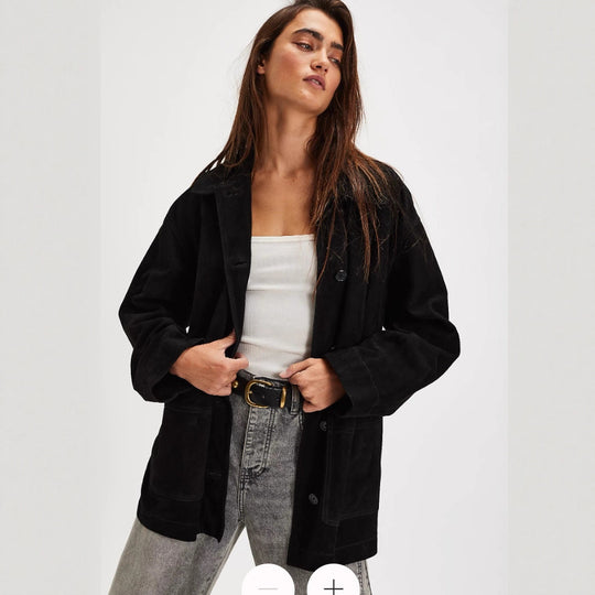 Damen zeitgemäße Utility-Jacke R&B