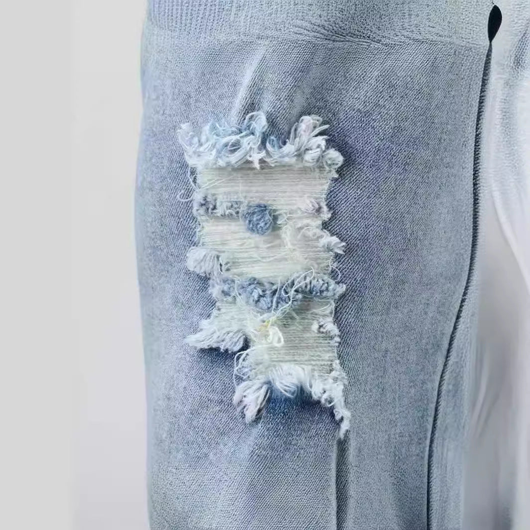 Herren Destroyed Jeans mit modernen Distressed-Effekten R&B