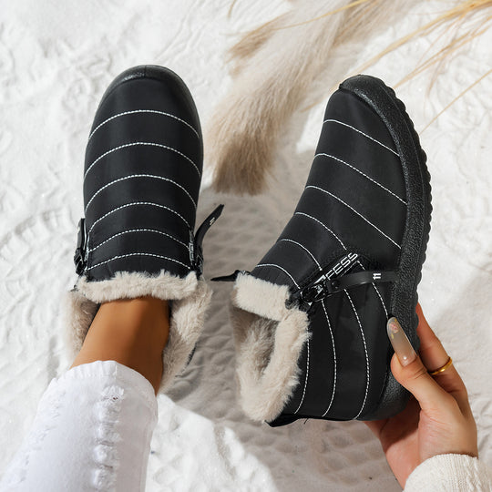 Damen Komfortable Winterboots mit kuscheligem Innenfutter R&B
