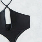 Damen Cut-Out Badeanzug R&B