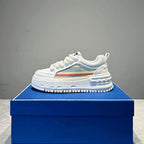 Damen Bequeme Chunky Sneakers mit gepolsterter Sohle und sportlichem Design R&B