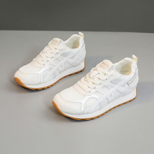 Damen Sportliche Sneakers mit atmungsaktivem Mesh-Obermaterial und dynamischer Dämpfung R&B