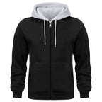 Herren Kapuzenjacke mit doppellagigem Material R&B