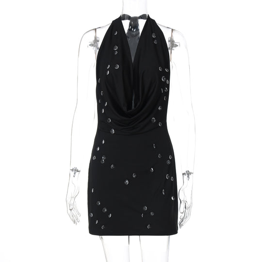 Damen Raffiniertes Minikleid mit verführerischem Dekolleté R&B