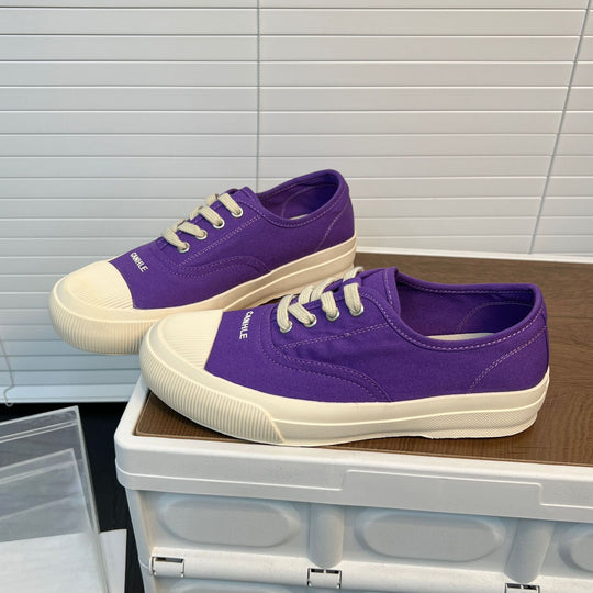 Damen lässige Segelschuhe mit atmungsaktiver Baumwolloberfläche und rutschfester Sohle R&B