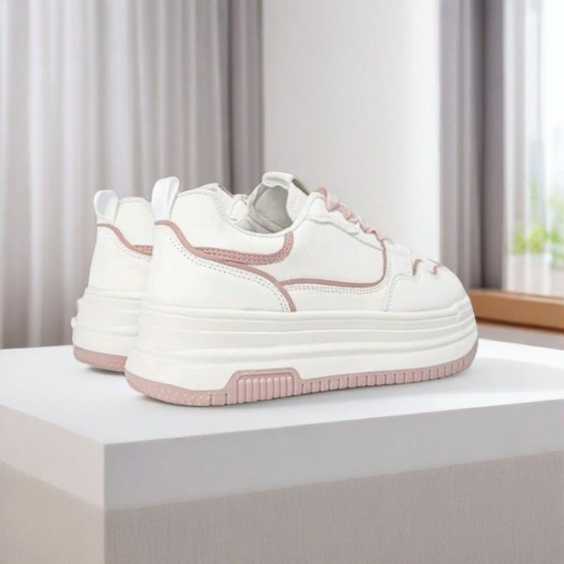 Damen Komfortable Sneaker mit modischer Plateausohle R&B