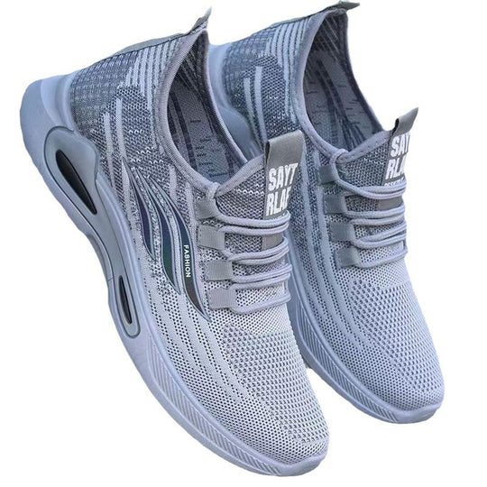 Damen Sportliche Freizeitsneaker mit atmungsaktiver Gewebestruktur und flexibler Sohle R&B