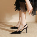 Damen Slingback High Heels mit elegantem Metallakzent R&B