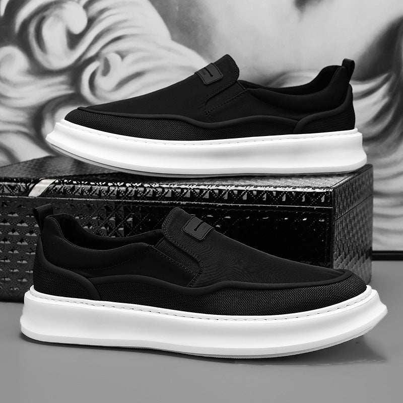Damen Modische Slip-On Sneakers mit atmungsaktivem Obermaterial und dämpfender Sohle R&B