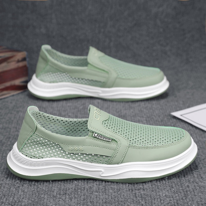 Damen Atmungsaktive Slip-On Sneakers im modernen Design mit rutschfester Sohle R&B
