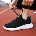 Damen Atmungsaktive Freizeitsneaker mit flexiblem Mesh-Obermaterial und rutschfester Sohle R&B