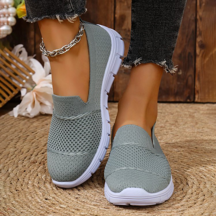 Damen Atmungsaktive Slip-On Sneakers R&B