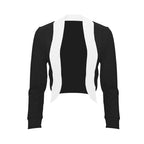 Damen eleganter Blazer mit kontrastierenden Einsätzen R&B