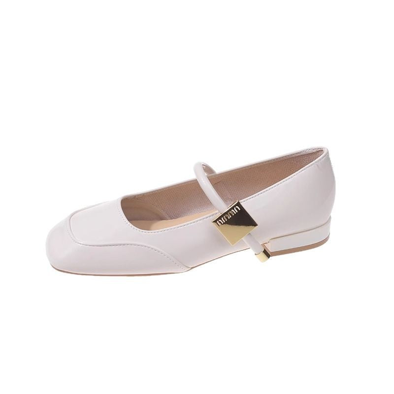 Damen Ballerinas mit elegantem Fesselriemen R&B