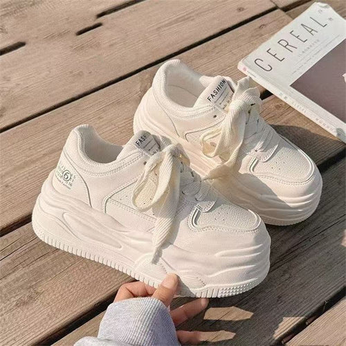 Damen Sportliche Chunky Sneakers mit dämpfender Sohle und atmungsaktivem Obermaterial R&B