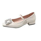 Damen Ballerinas mit funkelndem Schmuckdetail R&B