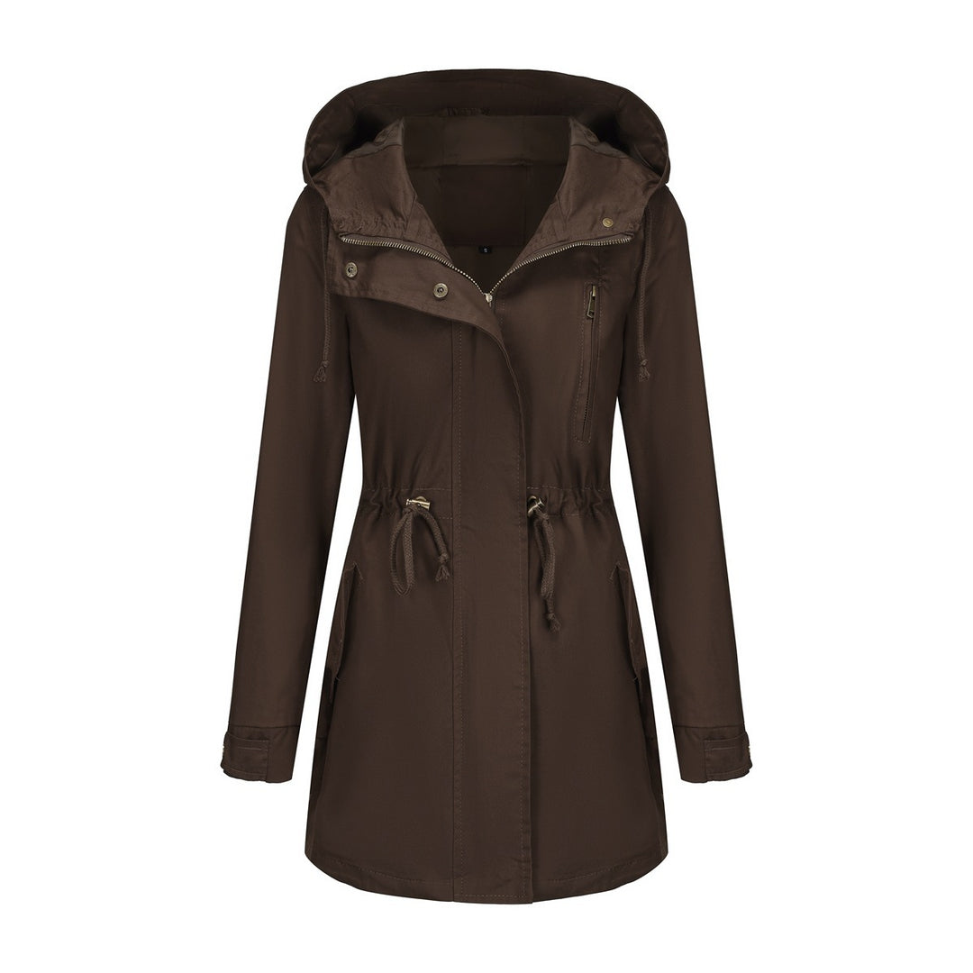 Damen Funktionsjacke mit verstellbarem Bund und Reißverschluss R&B