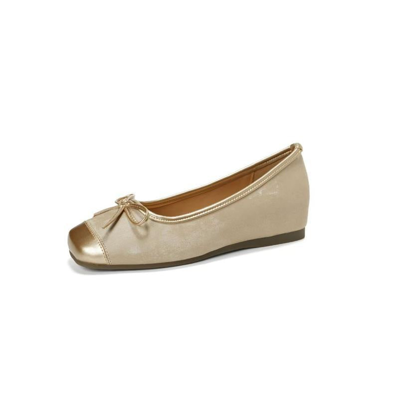 Damen Ballerinas mit modischem Schnürdetail und eleganter Zusatzapplikation R&B