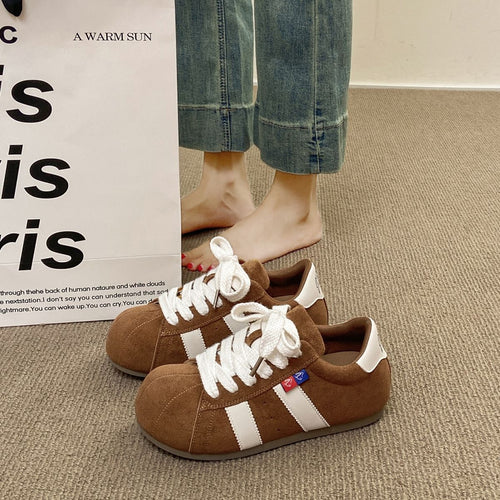 Damen Sneakers aus hochwertigem Wildleder mit sportlicher Silhouette R&B