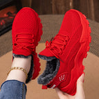 Damen Sportliche Sneaker mit kuscheligem Innenfutter R&B