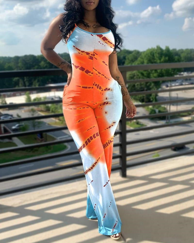 Damen Jumpsuit im modernen Streifenlook R&B