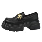 Damen Schleifen Loafer mit robustem Plateau von R&B