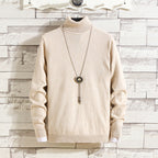 Herren Rollkragenpullover aus hochwertigem Strickmaterial