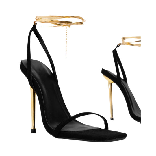 Damen Glamouröse High-Heels mit elegantem Riemen und luxuriösem Absatz R&B