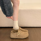 Damen Clogs mit weich gepolstertem Innenfutter und verstellbarem Riemen R&B