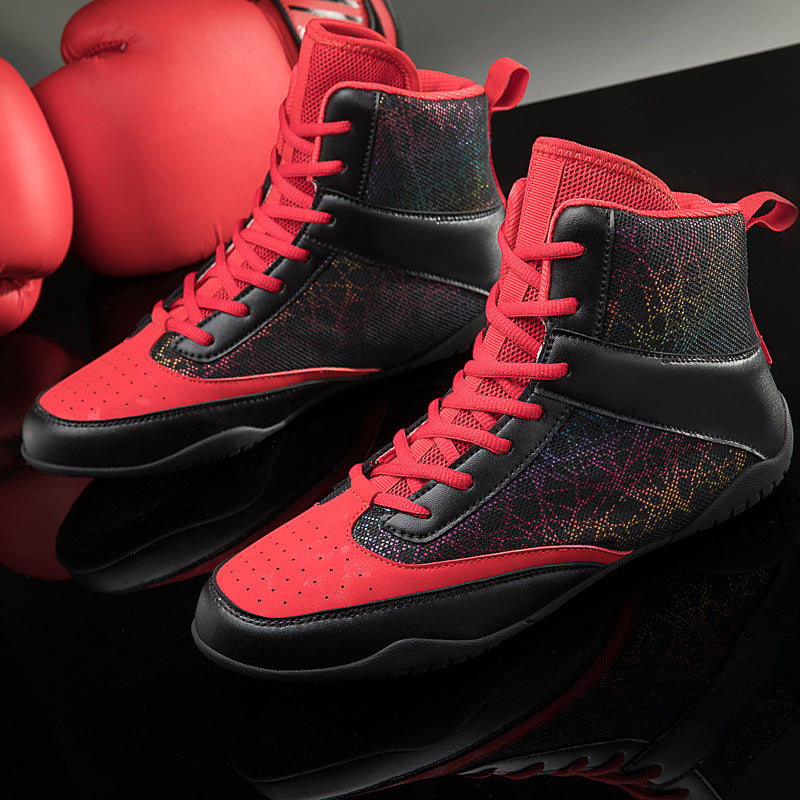 Damen Sportliche Fitnessstiefel mit hohem Profil und rutschfester Sohle R&B