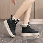 Damen Winterliche High-Top Sneakers mit warmem Innenfutter und rutschfester Sohle R&B