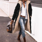Damen kuscheliger Winterparka mit hochwertigem Teddyfutter und praktischen Taschen R&B
