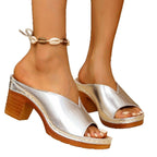 Damen Elegante und komfortable Sandalen mit Absatz R&B