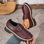 Damen bequeme Clogs mit dekorativem Riemen und rutschfester Sohle R&B