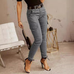 Damen Cargo-Hose mit praktischen Taschen und modernem Schnitt R&B
