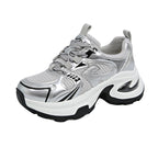 Damen Sportliche Sneakers mit atmungsaktivem Obermaterial und dämpfender Laufsohle R&B