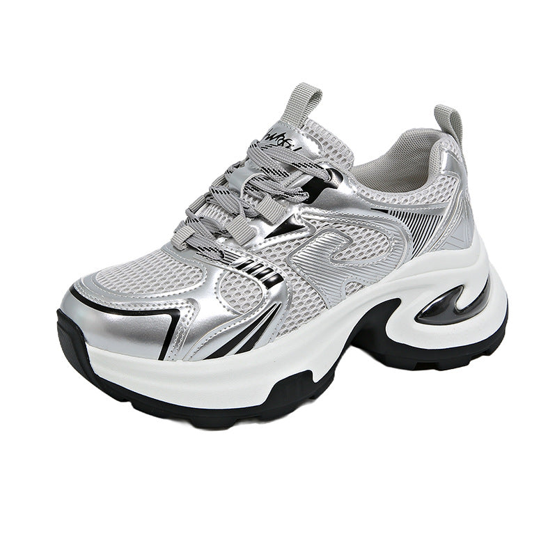 Damen Sportliche Sneakers mit atmungsaktivem Obermaterial und dämpfender Laufsohle R&B