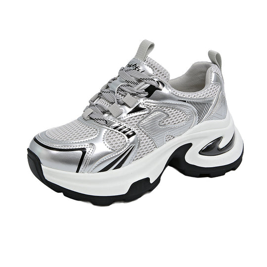 Damen Sportliche Sneakers mit atmungsaktivem Obermaterial und dämpfender Laufsohle R&B