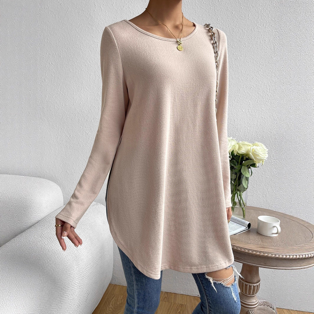 Damen Langarmoberteil mit modernem Schnitt und weichem Material R&B